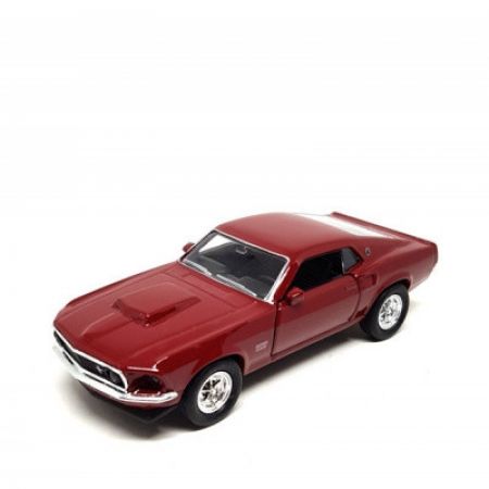 Welly Ford Mustang 1969 Boss 429, červený 1:34-39