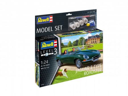 Revell ModelKit auto 67687 Jaguar E-Type Roadster 1:24