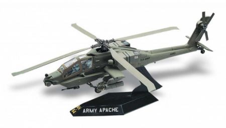 Revell Snap Kit MONOGRAM vrtulník 1183 AH-64 Apache Helicopter (1:72)