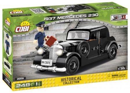 Cobi 2251 1937 Mercedes 230, 248 kostek