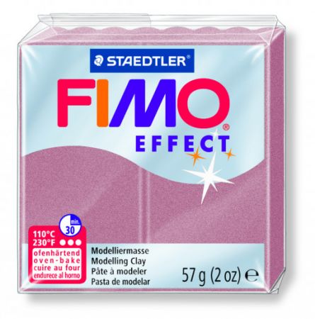 Staedtler FIMO efekt růžovozlatá perleťová 57g