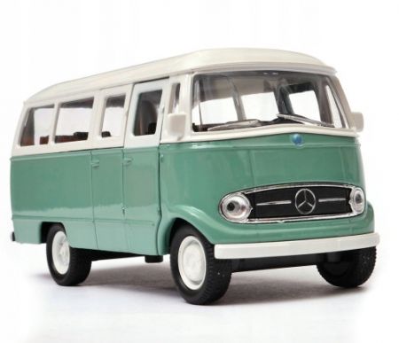 Welly Mercedes Benz L 319 Bus (green/white) 1:34-39