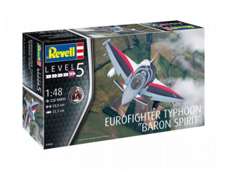 Revell ModelKit letadlo 03848 Eurofighter Typhoon BARON SPIRIT (1:48)