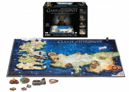 4D Puzzle Hra o Trůny WESTEROS & ESSOS