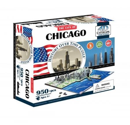 4D City Puzzle Chicago