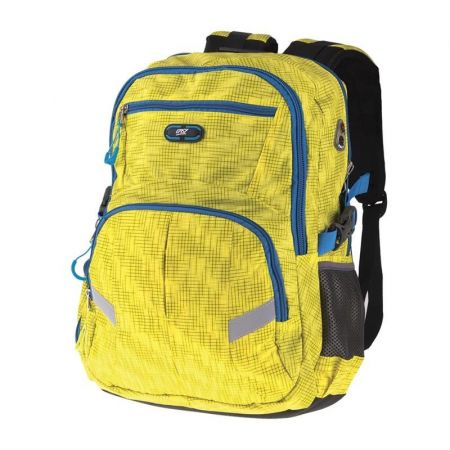 Easy školní batoh Žlutý 46x35x18 cm 