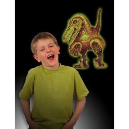 Glow 3D Dinosaurus - Velocirapto