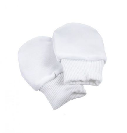 Enie Baby Novorozenecké rukavičky-Bílé 50-56