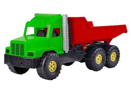 Auto nákladní 77 cm Zeleno-červené