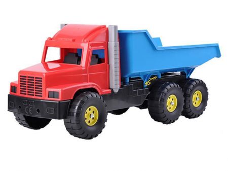 Auto nákladní 77 cm Červeno-modré