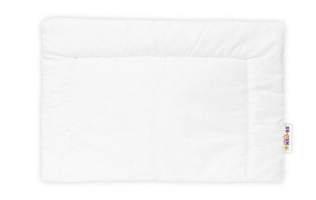 Baby Nellys Samostatný polštářek 40 x 60 cm - bílý, 135x90