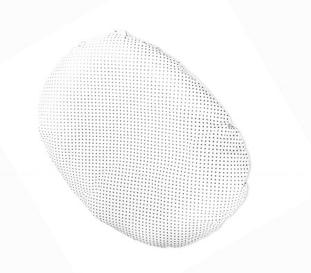 Babyrenka kojenecký relaxační polštář 80x60 cm EPS puntík bílá šedý