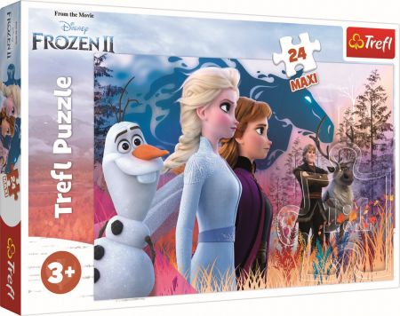 Trefl Puzzle 24 Maxi Kouzelný výlet Disney Frozen 2