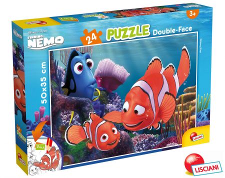 Nemo Puzzle 24 oboustranné 50x35 cm 2v1