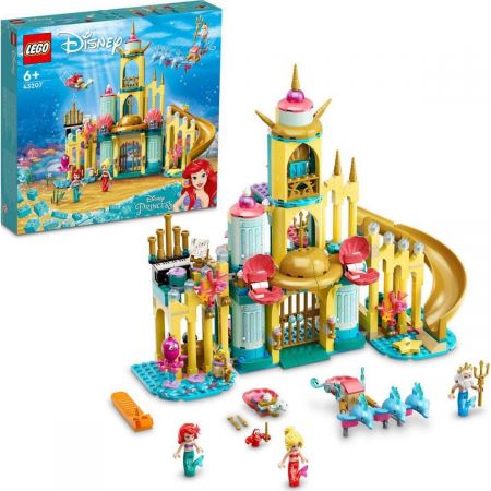 LEGO I Disney Princess 43207 Arielin podvodní palác