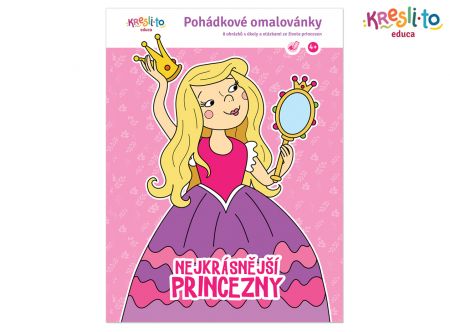 Pohádkové omalovánky - Nejkrásnější princezny