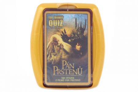 Quiz Pán prstenů - kvízová karetní hra DS65920578