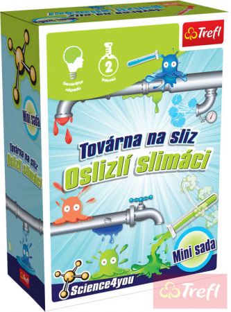 TREFL HRA Vědecká sada Výroba slizu 2 pokusy Science 4 you mini v krabici DS75313485