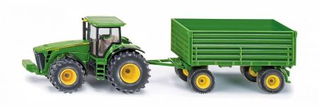 SIKU Farmer - traktor John Deere s vlekem, 1:50 DS64048377