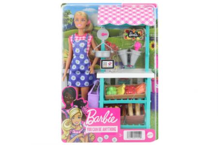 Barbie Farmářský stánek s panenkou HCN22 DS91644193