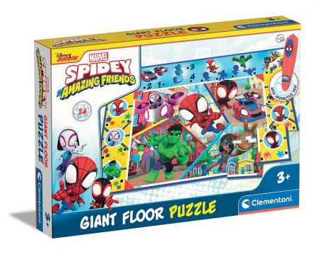 MARVEL - Velké podlahové puzzle s interaktivním perem DS89375220