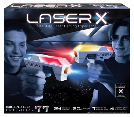 LASER X mikro blaster sport sada pro 2 hráče DS87688993