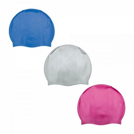 Čepice na plavání (modrá/bílá/růžová) DS45920738