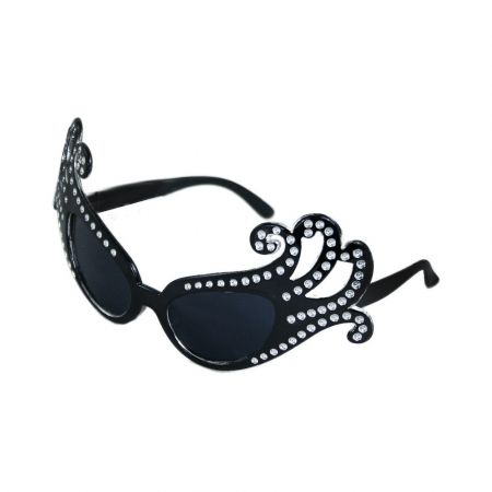 RAPPA | Karnevalové brýle Lady G černé DS18356699