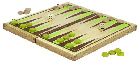 Jeujura Backgammon v dřevěném skládacím boxu DS42210678