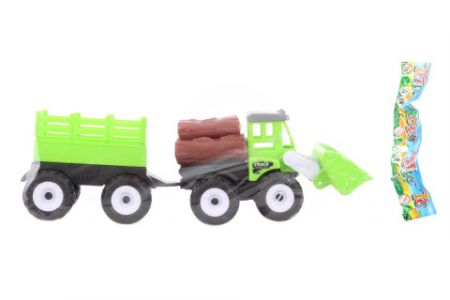 Traktor s nakladačem a vlekem DS69897814
