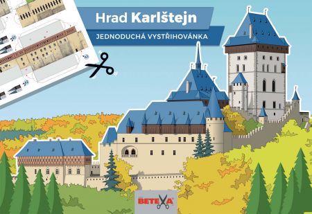 BETEXA Hrad Karlštejn jednoduchá verze