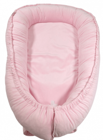 Hnízdečko pro miminko baby pink velvet