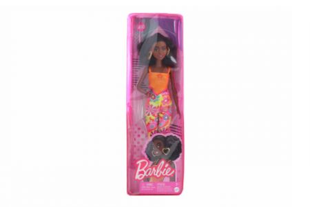 Barbie modelka - květinové retro HJR97 DS76790199