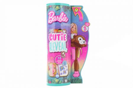 Barbie cutie reveal Barbie džungle - opice HKR01 DS88821195