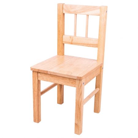 Bigjigs Toys Dřevěná židle přírodní DS86604007