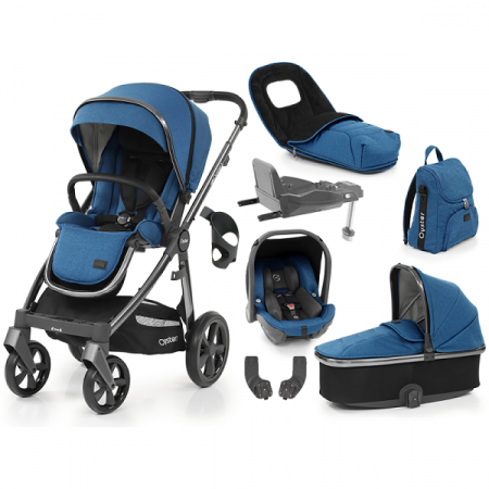 BABYSTYLE kombinovaný kočárek OYSTER 3 8v1 Kingfisher