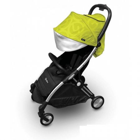 BABYSTYLE sportovní kočárek HYBRID EZYFOLD Chrome Silver/Wasabi