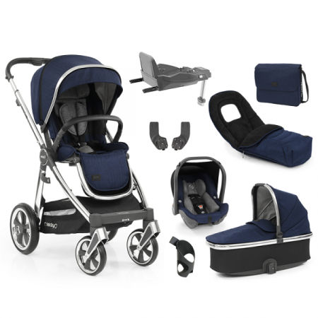 BABYSTYLE kombinovaný kočárek OYSTER 3 8v1 Rich Navy