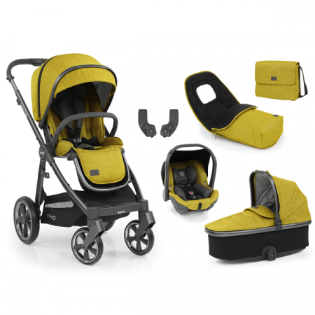 BABYSTYLE kombinovaný kočárek OYSTER 3 6v1 Mustard