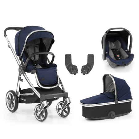 BABYSTYLE kombinovaný kočárek OYSTER 3 4v1 Rich Navy