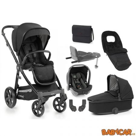 BABYSTYLE kombinovaný kočárek OYSTER 3 8v1 Noir