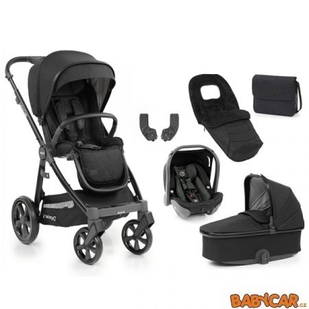 BABYSTYLE kombinovaný kočárek OYSTER 3 6v1 Noir