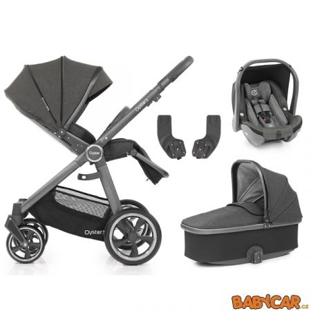 BABYSTYLE kombinovaný kočárek OYSTER 3 4v1 Pepper