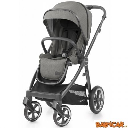 BABYSTYLE sportovní kočárek OYSTER 3 Mercury (City Grey rám)