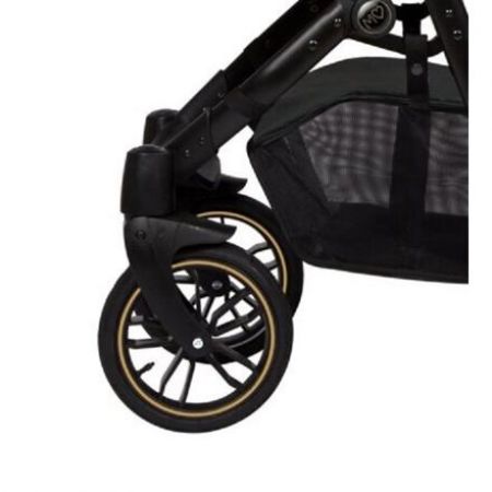 Náhradní kolo ke kočárku Baby Active Mommy Special edition paprskovité gold - přední