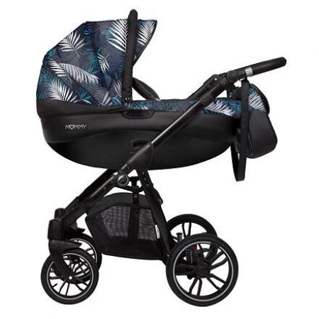 Kočárek Baby Active Mommy Special edition 2022 dvojkombinace Night paradise Silver