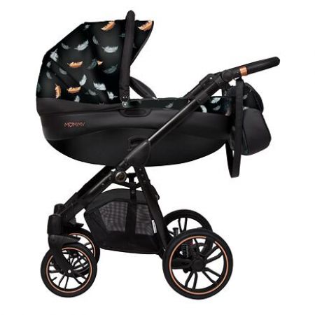 Kočárek Baby Active Mommy Special edition 2022 dvojkombinace Rose gold Air