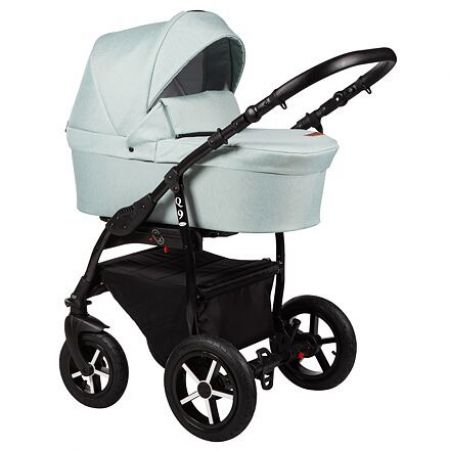 Kočárek Baby Merc Q9 2021 dvojkombinace černý rám Q9/198B