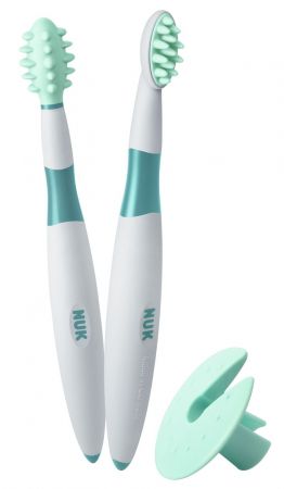 NUK Zubní a masážní kartáček NUK-10256205