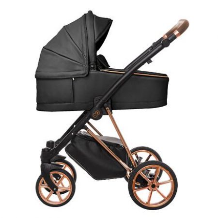 Kočárek Baby Active Musse Royal dvojkombinace Rose Gold/Onyx